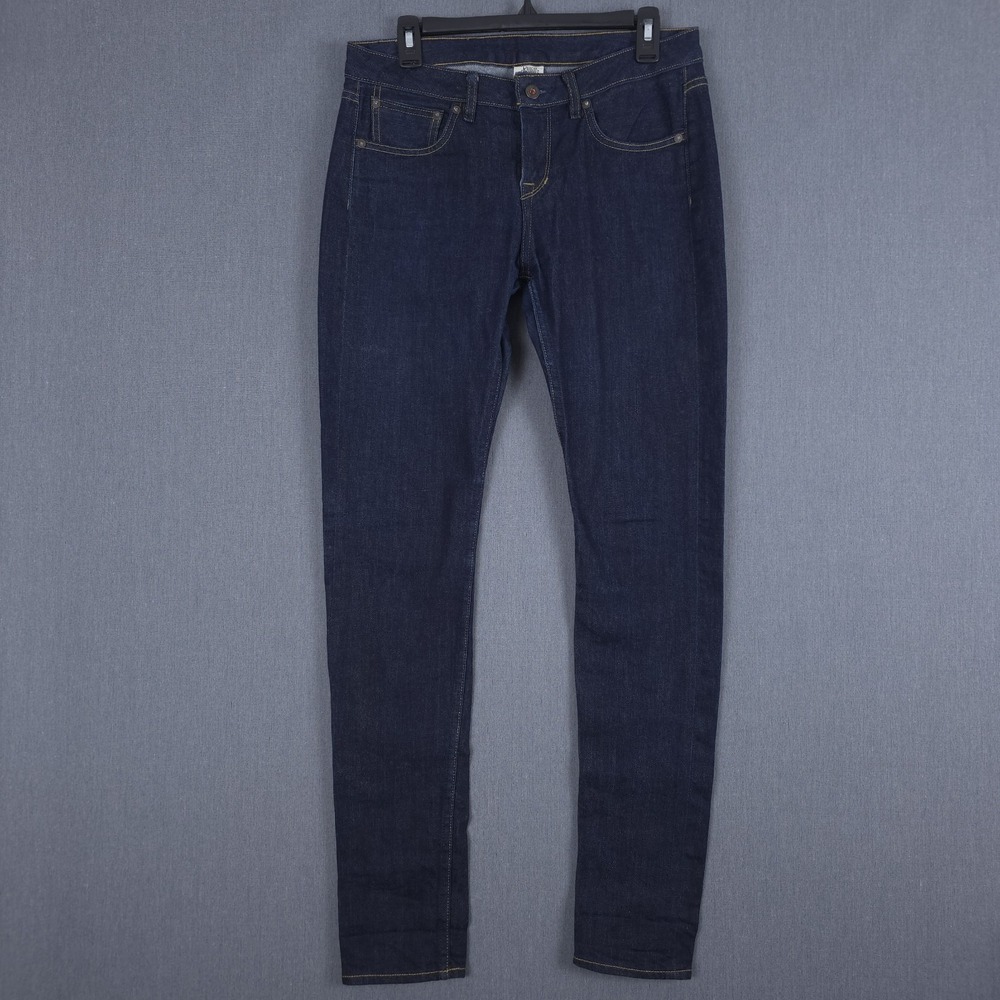 Railcar Fine Goods Selvedge Jeans Womens (Fits 31x32) Blue Slim Raw‎ Denim